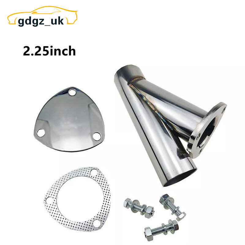 2.25 2.25 inch Stainless Steel Exhaust Pipe Y-Pipe Downpipe with Seal Gasket