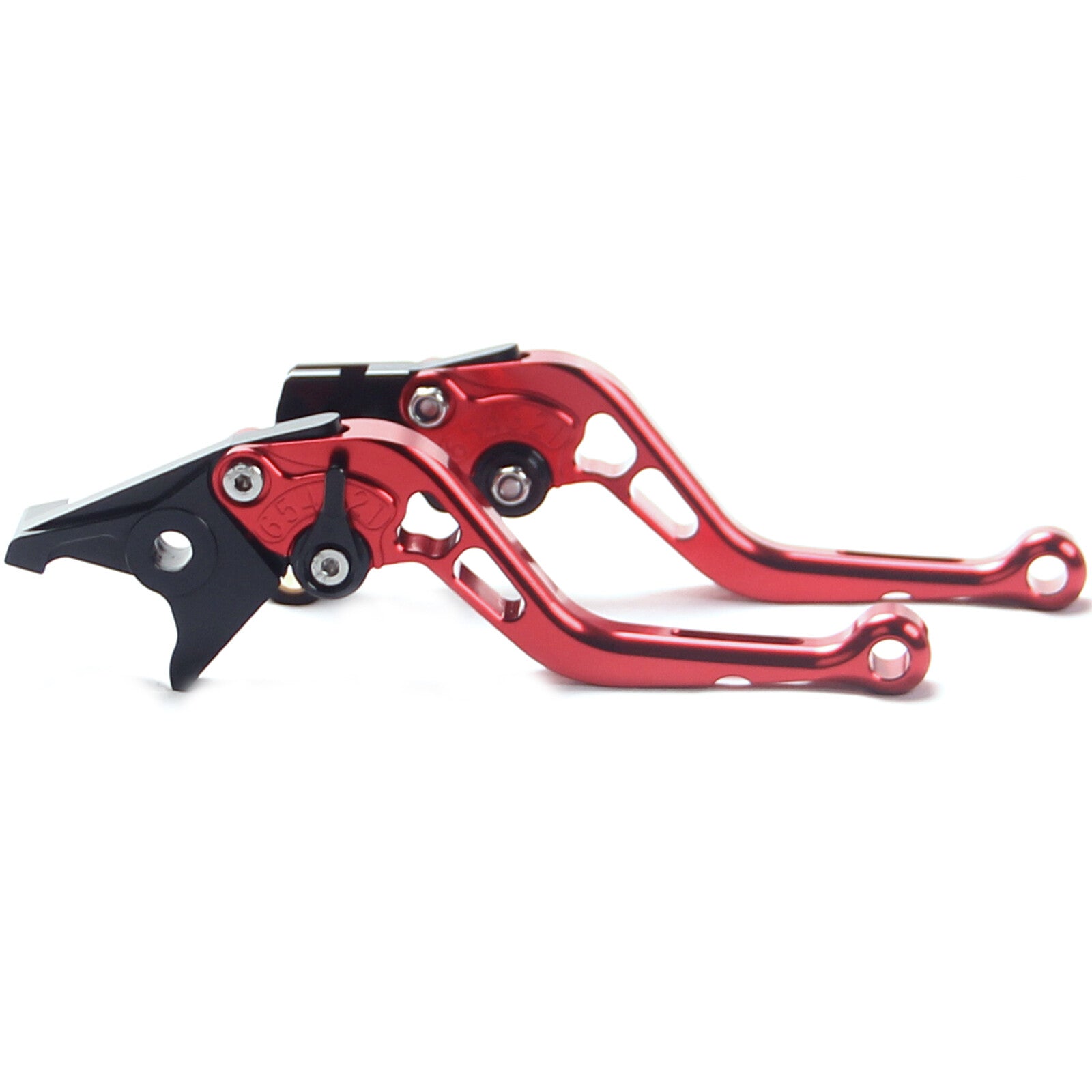 red Shorty Brake Clutch Levers For Honde CBR929RR 2000-2001 Adjustable