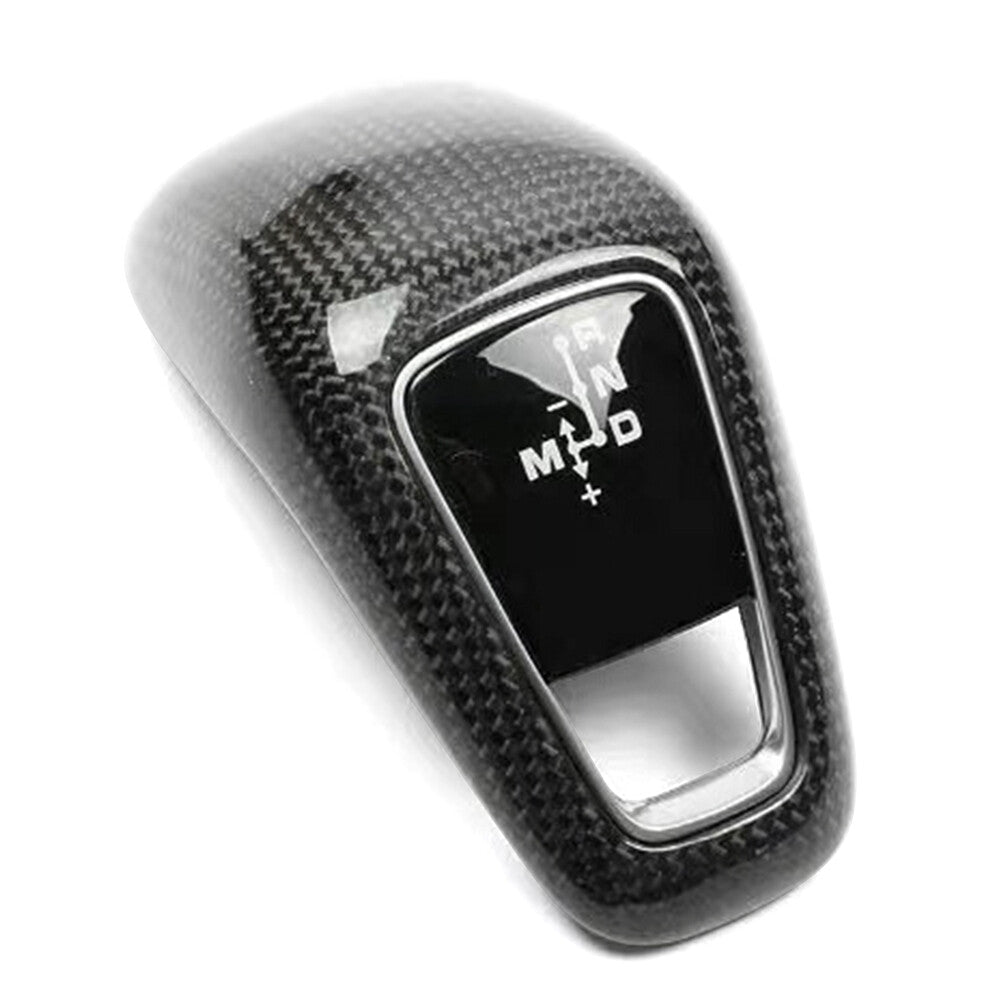 Real Carbon Fiber Car Gear Shift Knob Cover Trim Fit for Porsche for Cayenne 2018-2020