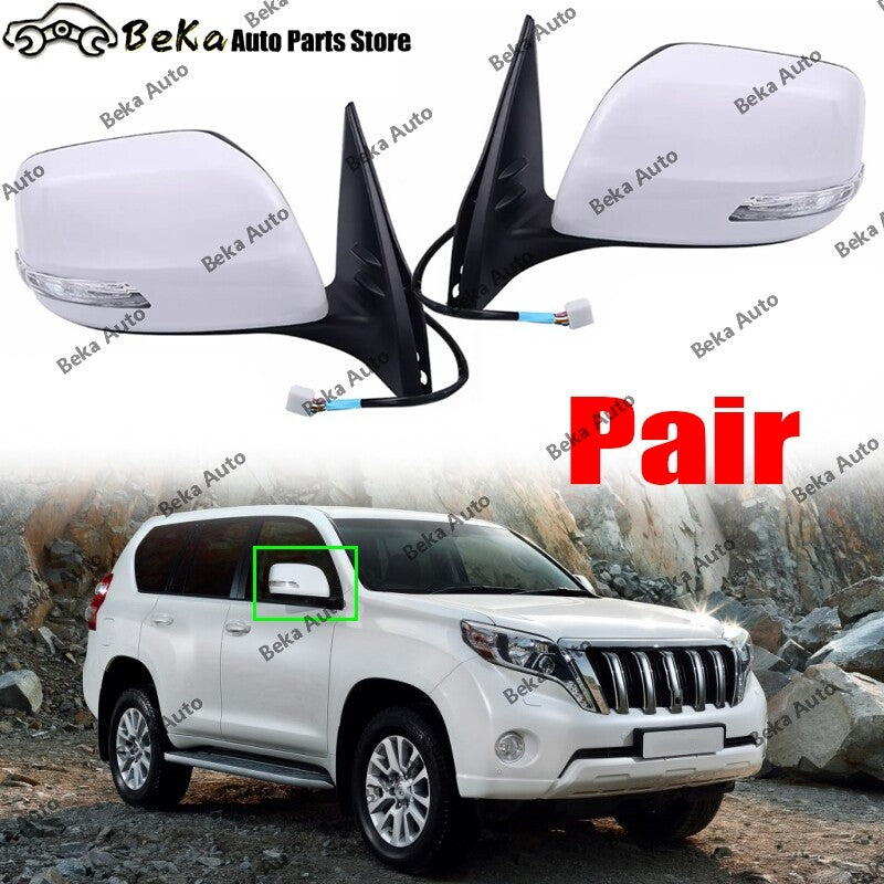 For 2010-2013 for Toyota for Land Cruiser Prado 150 Series LHRH Side Door Mirror 9 Pin