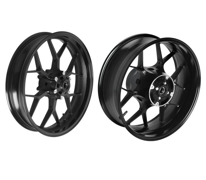 Front and rear wheel rims are compatible with for Honda CBR1000R models from 2008-2015, 2014, 2013, 2012, and 2010-.