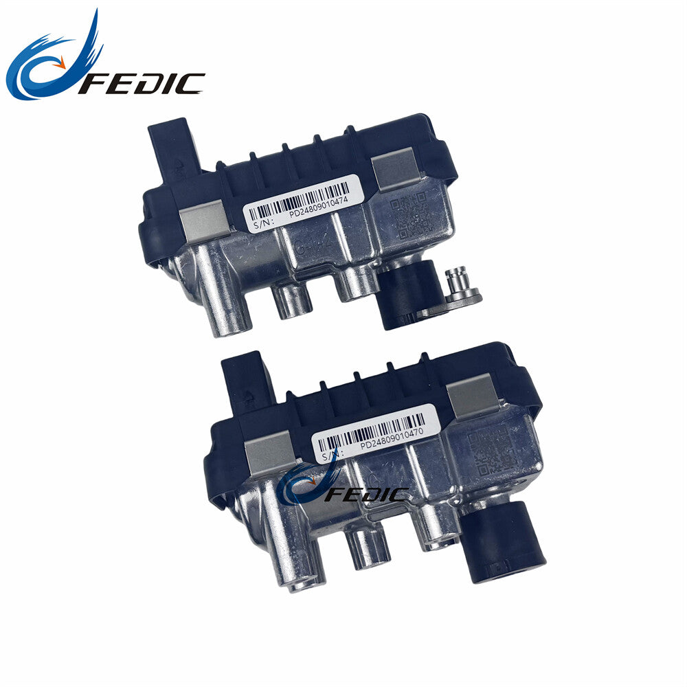 Twin Turbo actuator G-141 G-142 for BMW 740D E65 190 Kw 258 HP M67DTU 2001-2005