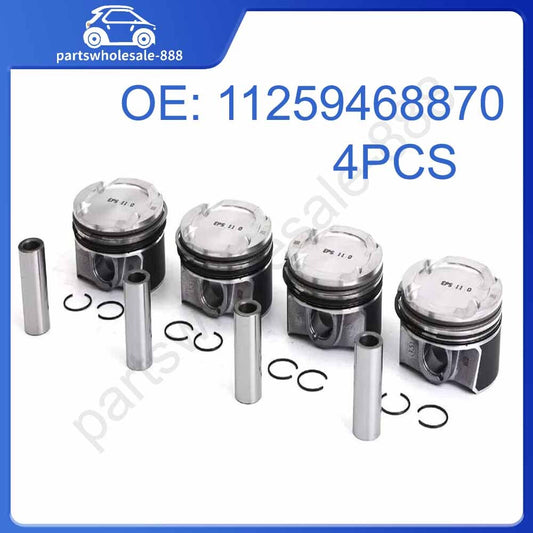 Pistons  Rings Set CR 11:1 for BMW 320i for Mini Cooper S F30 F55 F56 B46 B48 2.0
