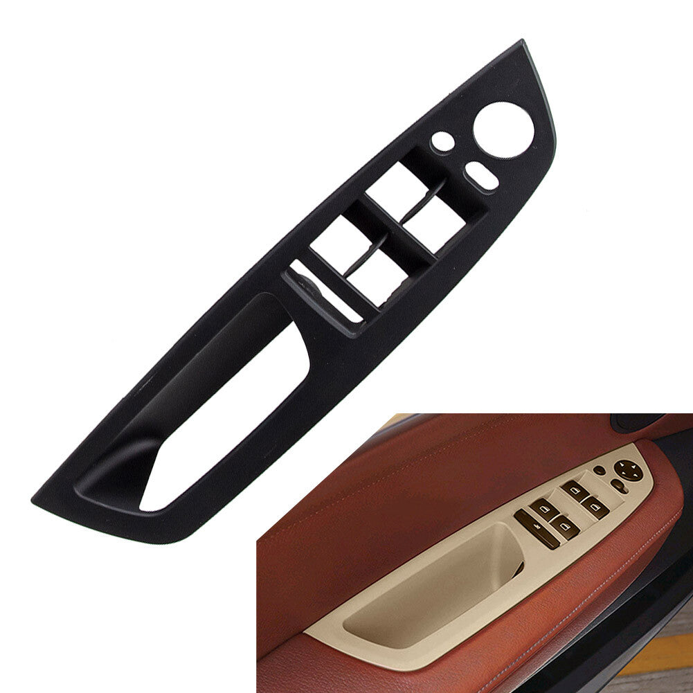 1PCS Front Inner Door Panel Handle Pull Trim Cover Fit for BMW X5 E70 X6 E71 E72 LHD