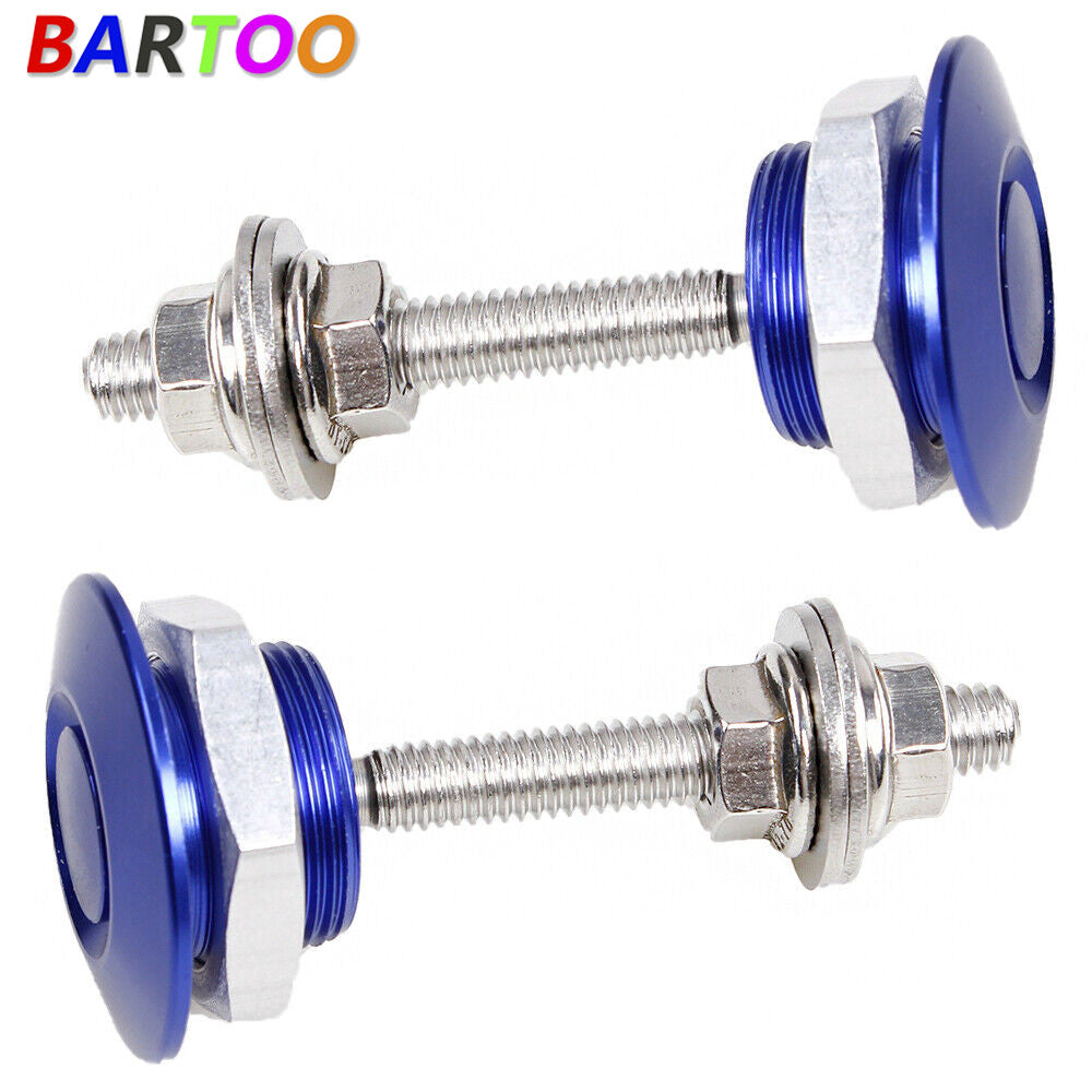 2X Car Bumper Latch Kit Push Button Quick Release Hood Bonnet Pins Lock Clip
