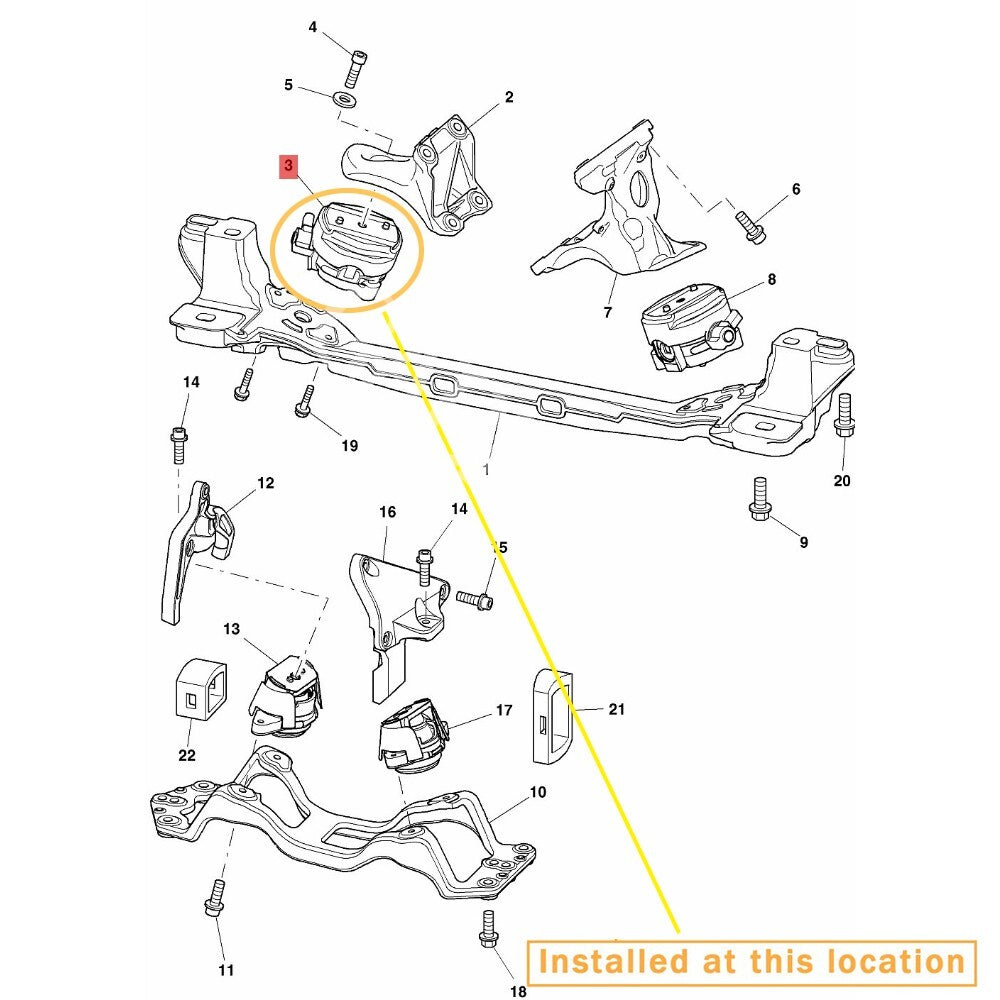 for Bentley GT Flying Spur engine motor bracket left. equipment manufacturer: 3W0199381M