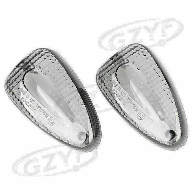 Fit for BMW K1200R K1200RS 2004 2005 Turn Signal Light Indicator Blinker Smoke Lens