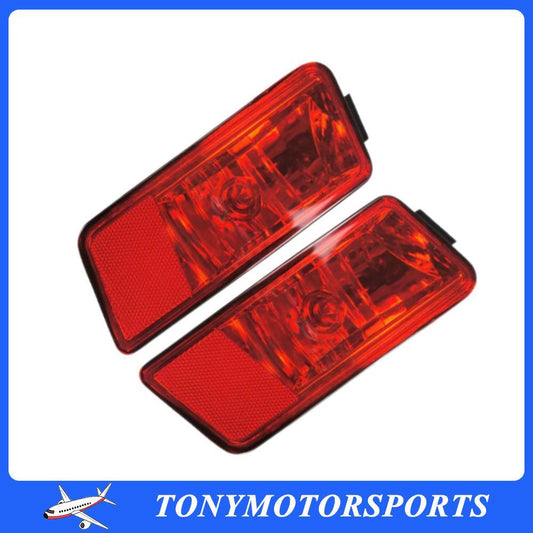 for Dodge Journey 2009-11 Pair Rear Bumper Reflector Brake Light Right+Left Side