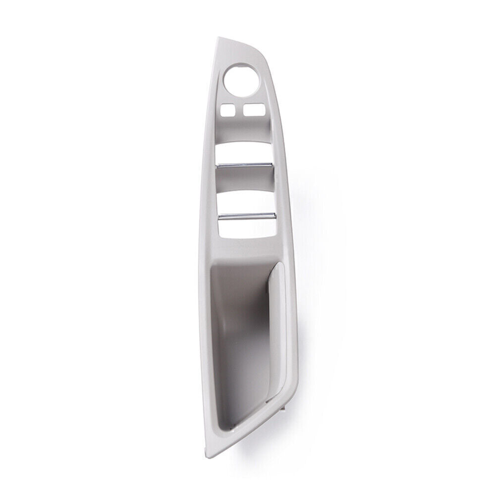 for BMW 5 series F10 F11 F18 Gray Left Inner Door Panel Handle Pull Trim Cover