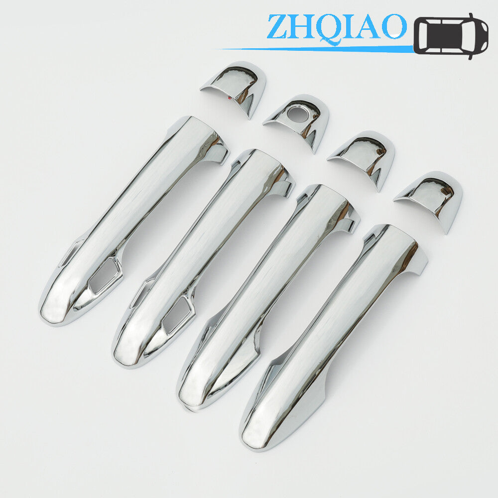 4 Pcs Chrome Door Handle Cover for Smart Fits for Toyota Highlander 2015