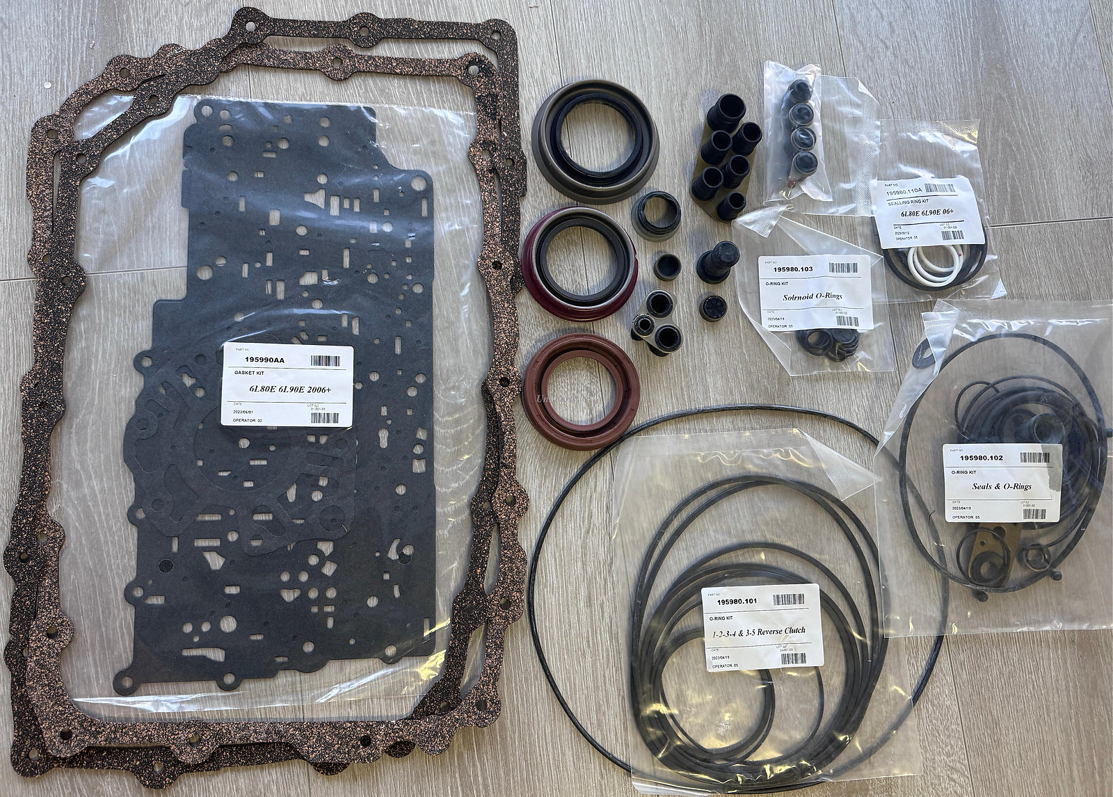 6L80 6L90 Transmission Rebuild Kit with Friction and Steel for Cadillac 2006-UP