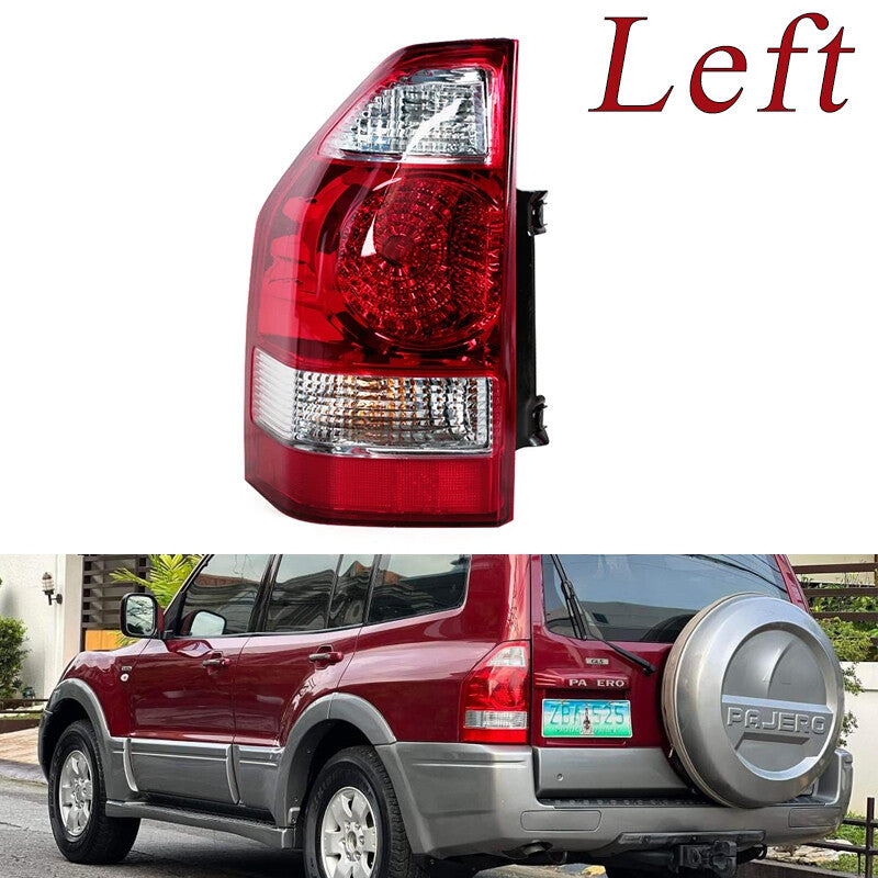 One-piece left rear taillight for Mitsubishi Pajero 2003-2006 turn signal stop light