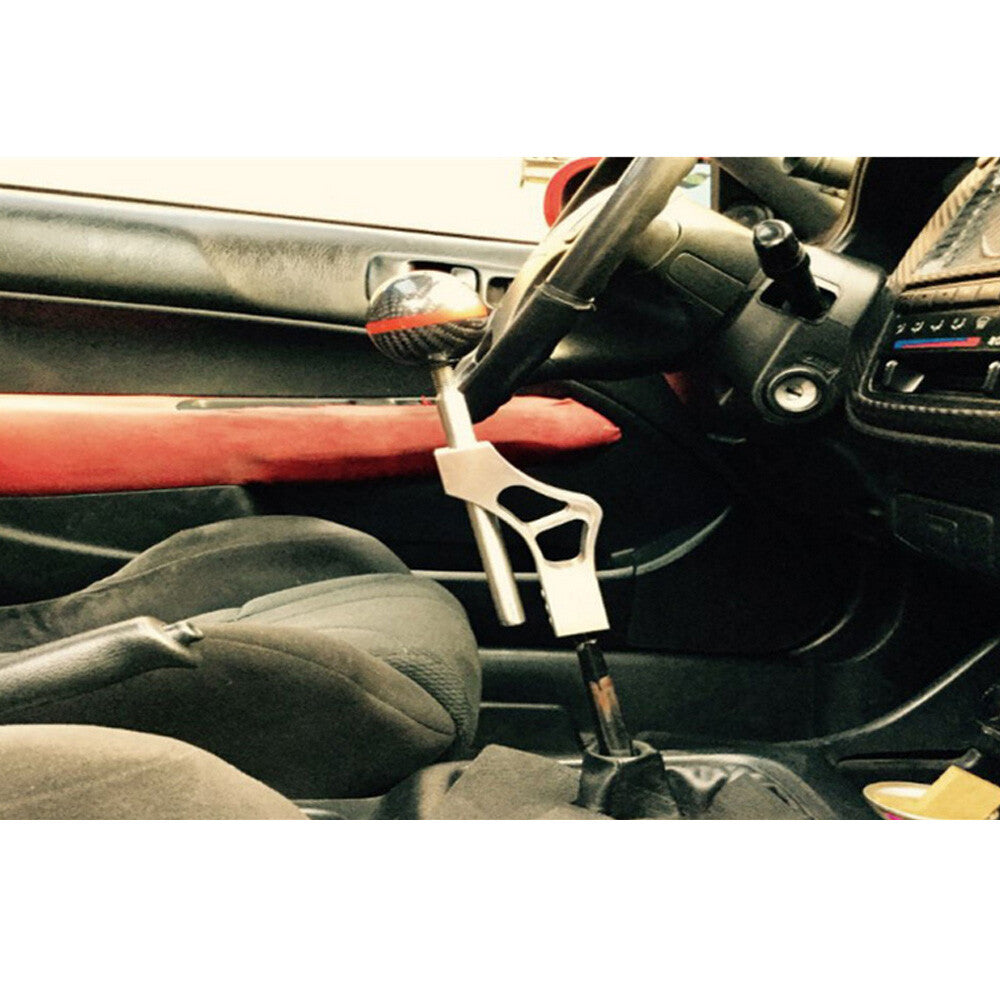 Red Aluminum Shift Knob Extension Adjustable Height Lever Extender Gear Shifter