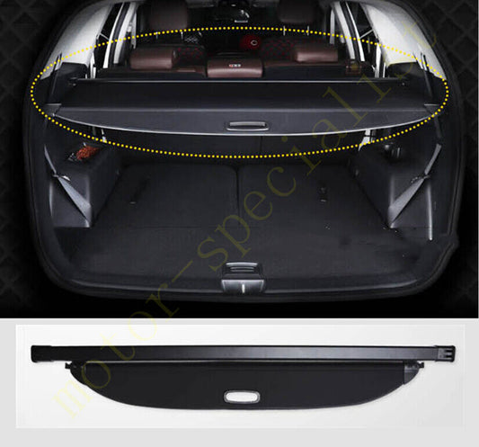Rear Trunk Cargo Cover Black Security Shield Shade for Hyundai Palisade 20-2024