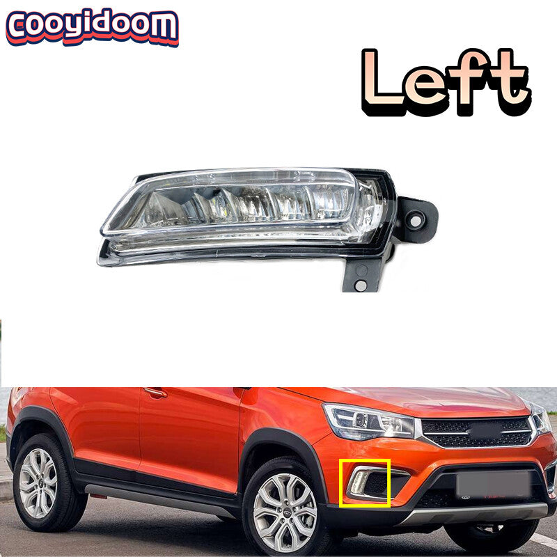 for Chery Tiggo 2/3x 2017 2018 2019 2020 Front Bumper Fog light Left