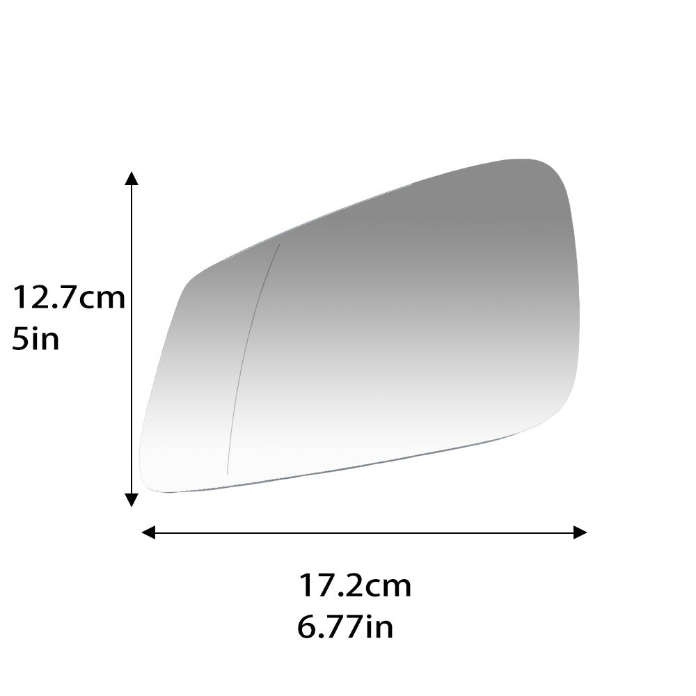 F¨¹r for BMW 1234 Series F20 F22 F30 F32 2010-2017 Rechts Spiegelglas Beheizbar