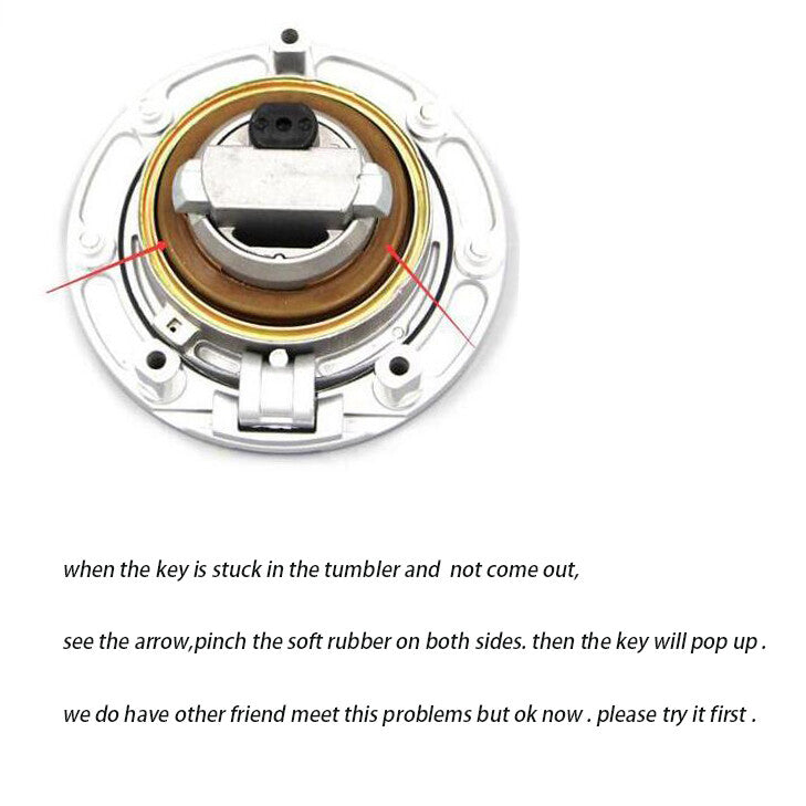 Gas Cap cover Lock Key Fit for Kawasaki EX250 250R ER250 Z250 ER300