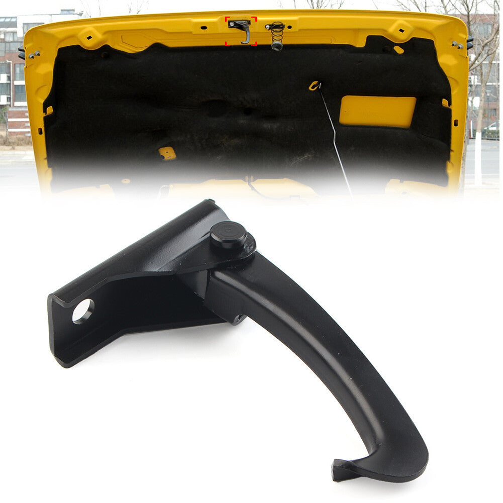 Hood Safety Catch Hook Fit for Jeep for Wrangler JK 3.6L 3.8L 2007-2017 Black