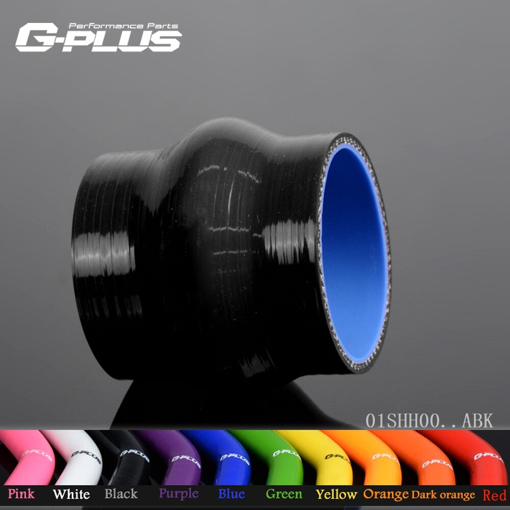 new silicone black flexible intercooler coupling tubing suitable for 51mm Hump Straight