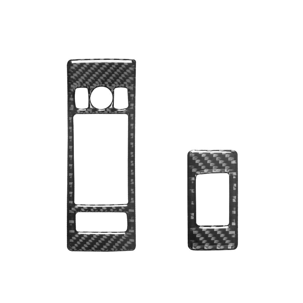 4x Carbon Fibre Front Window Regulator Trim For Land for Range Rover Sport 2014-17