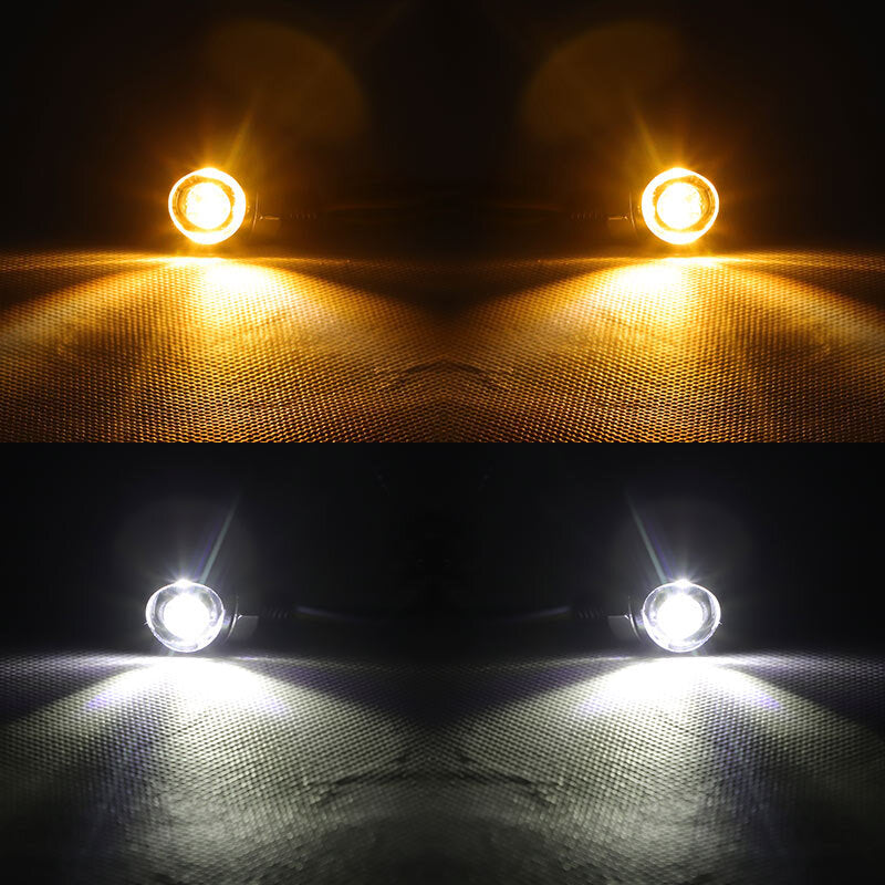 4pcs LED for Mini Motorcycle Turn Signal Indicator Brake Light Running Lamp DRL 12V