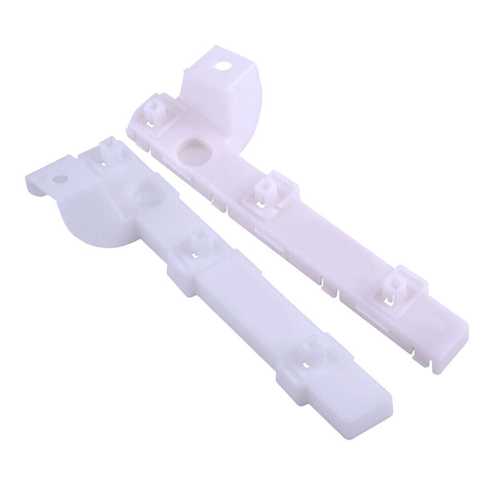 White front bumper bracket clip for Mitsubishi Lancer (excluding EVO 2008 - 2017 LR).