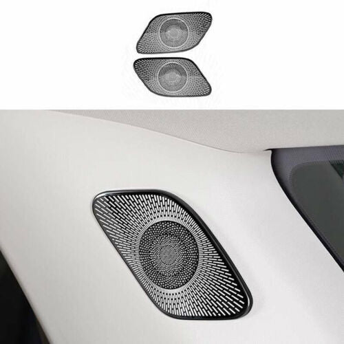 for Kia Carnival 2022-2023 Black Inner Door Speaker C-pillar Decor Cover Trim 2
