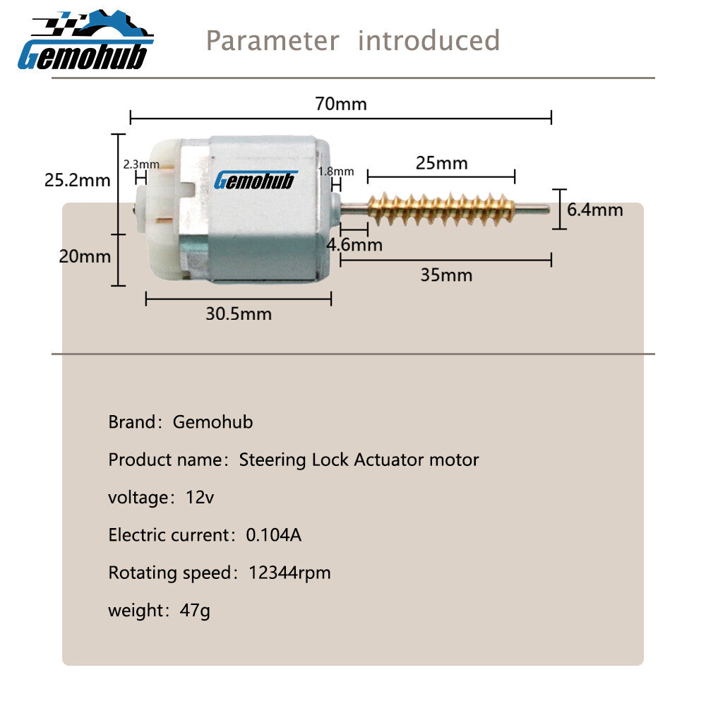 Steering Column Lock motor For 2004-2009 for Nissan Quest MK1