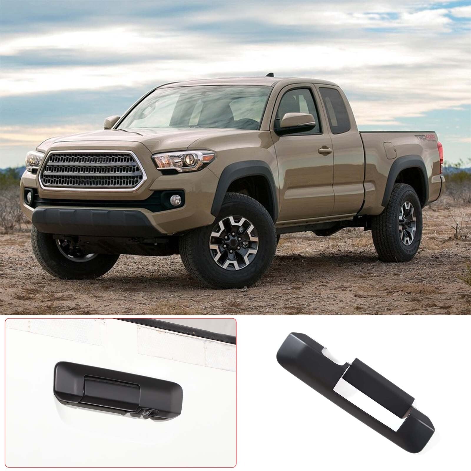 ABS interior door handle frame trim cover for Toyota Tacoma 2011-2015