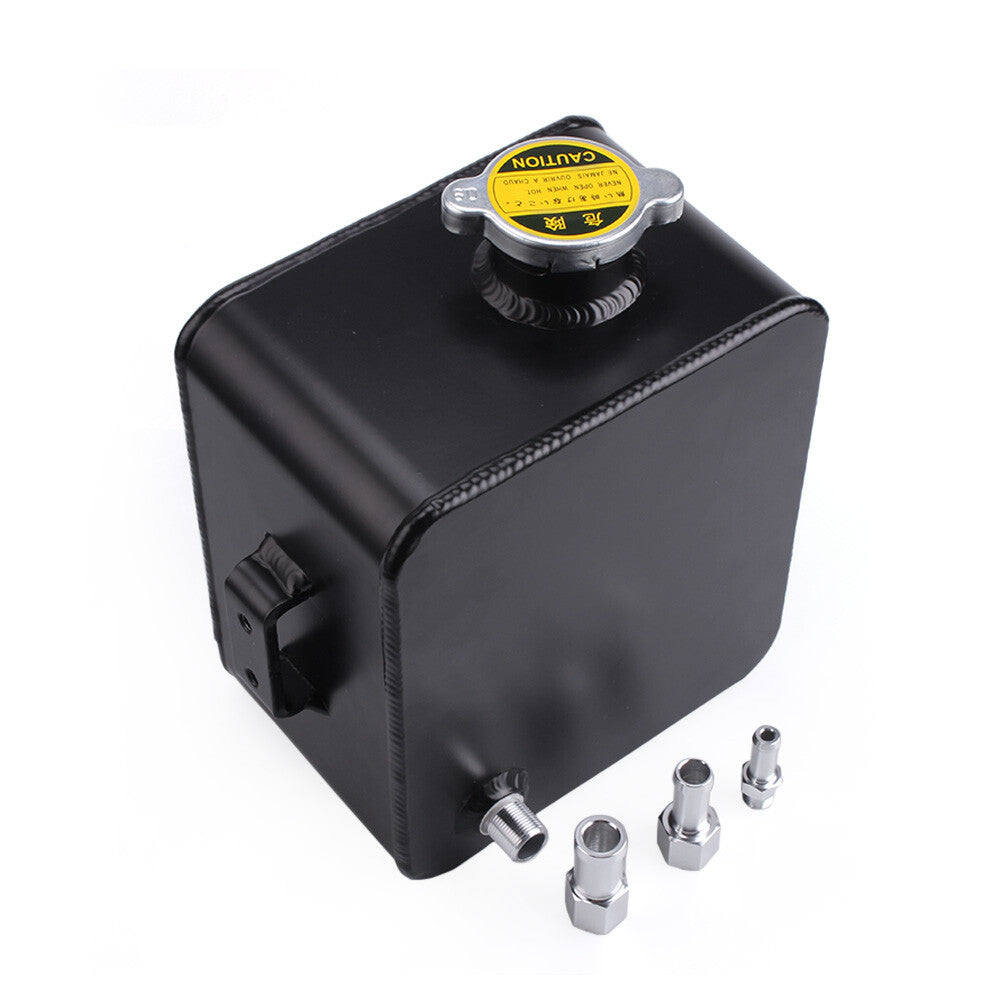 Universal Aluminum Radiator Coolant Overflow Bottle Recovery Water Tank 2.5L