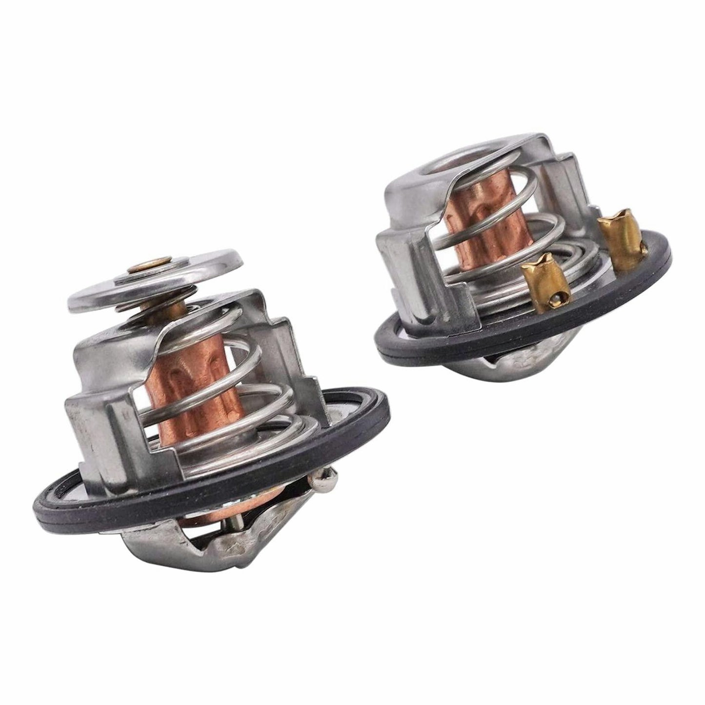 185  180 Degree Thermostat Front  Rear Kit Pair for GM Pickup Duramax