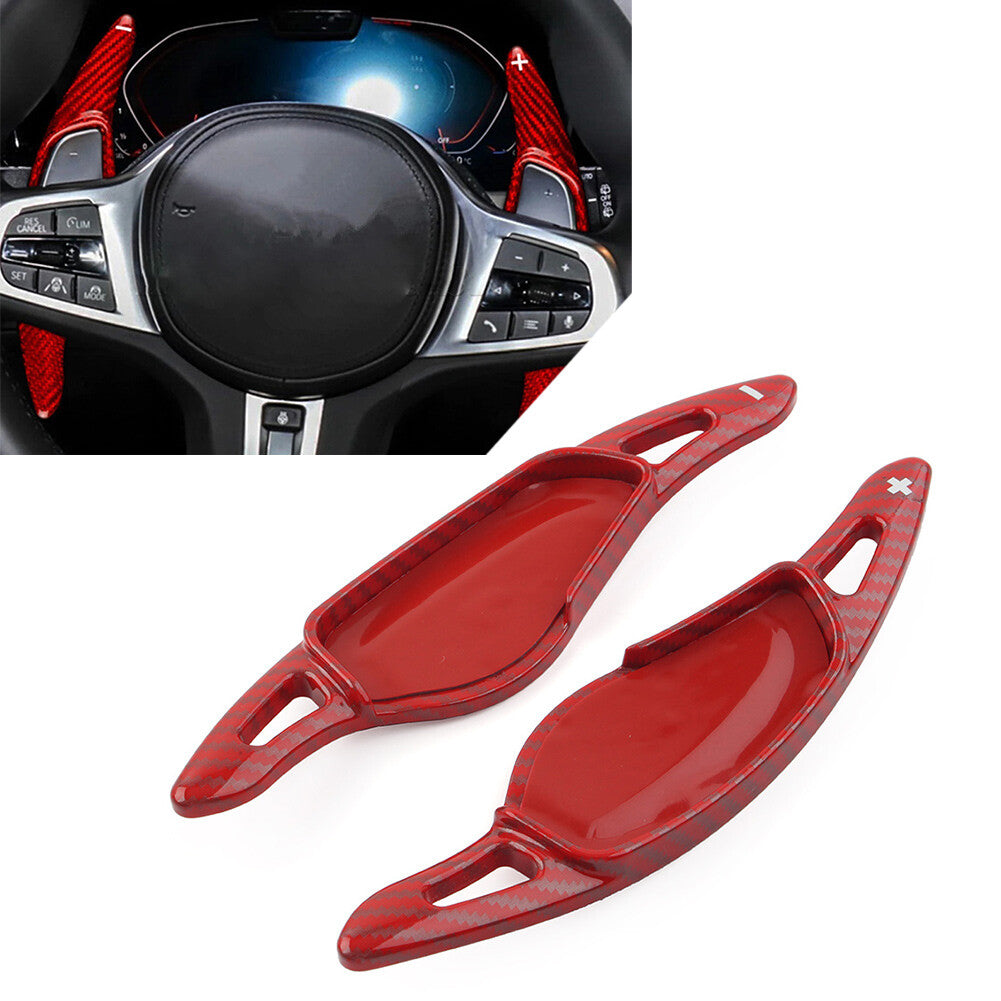 Steering Wheel Paddle Shifter Extension for BMW 3/5/6/7/8 Series X3 X4 X5 M5 Red