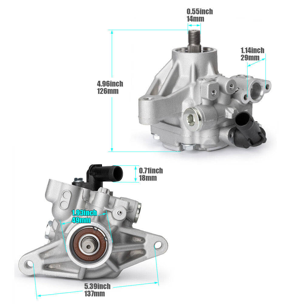 Suitable for 2006-11 for Honda for Civic DX EX LX 1.8L L4 Power Steering Pump 56110-rna-a01 new