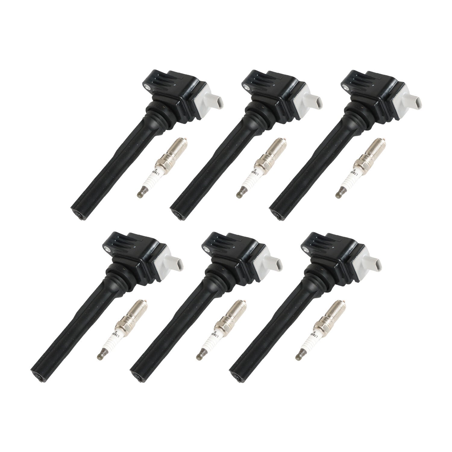 6 Ignition Coils+6 Iridium Spark Plug for Ford F150 UF826+94372 vastvehicle