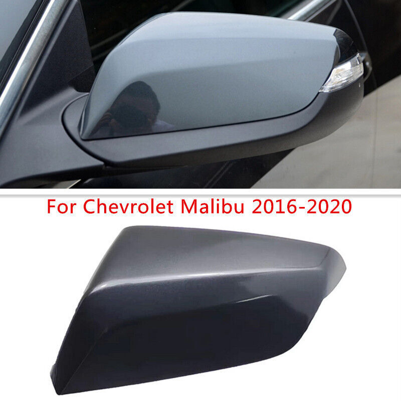 Gray Left Rearview Mirror Cover Housing Shell Cap for Chevrolet Malibu 2016-2020