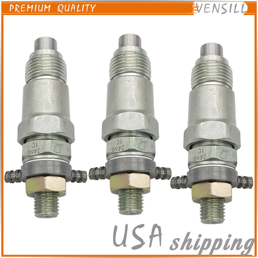 3X Fuel Injectors 15221-53020 for Kubota V1702 D1402 L225 M4000 KH-101 GL-4500S