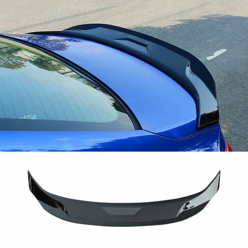 for Honda for Civic 11th 2022-23 Glossy Black ABS Rear Trunk Spoiler Tail Wing Flap