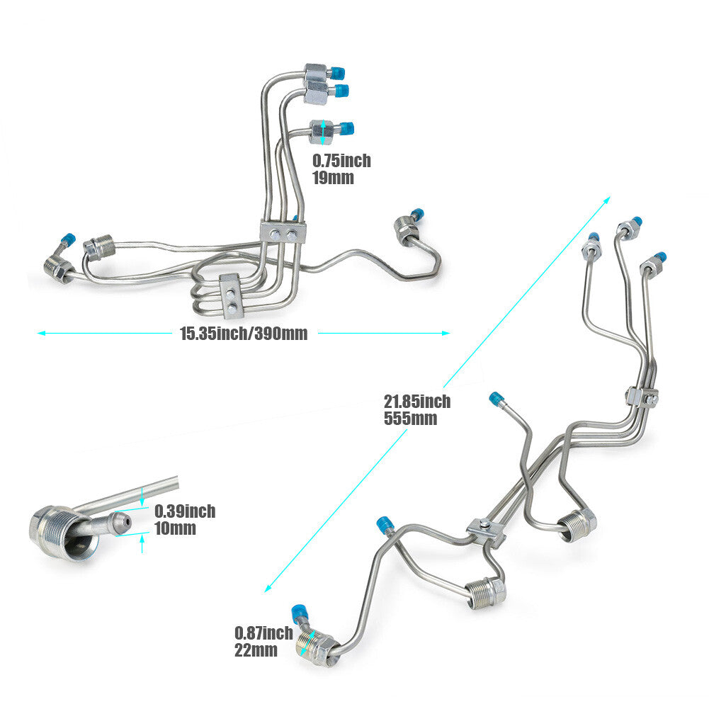 VP44 fuel injection line replacement part for 1998.5 - 2002 5.9L 24-valve