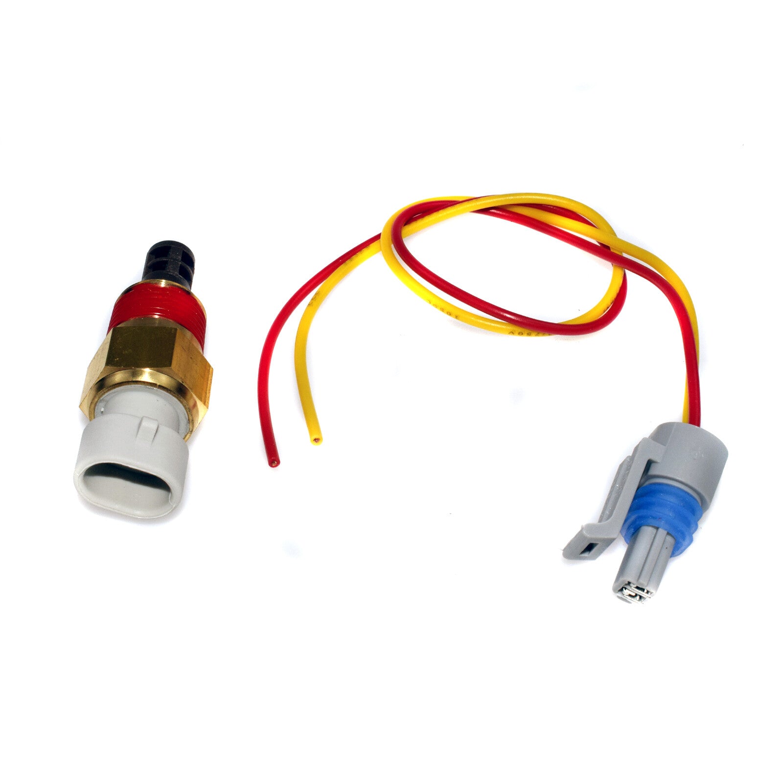 Intake Air Temperature Sensor IAT/MAT/ACT W/ Connector Kit 25037334 For GM