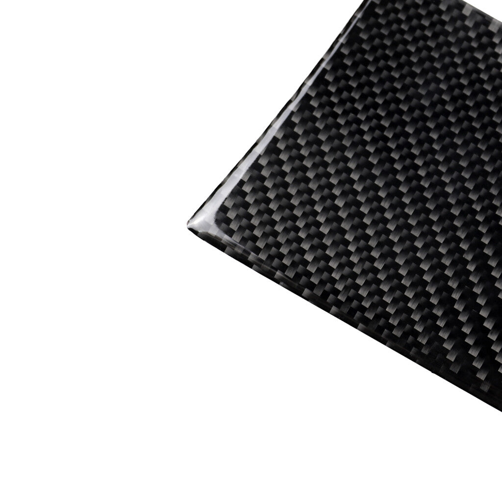 Carbon Fiber Inner Cigarette Lighter Panel Cover Trim for VW for Golf MK7 2013-2019