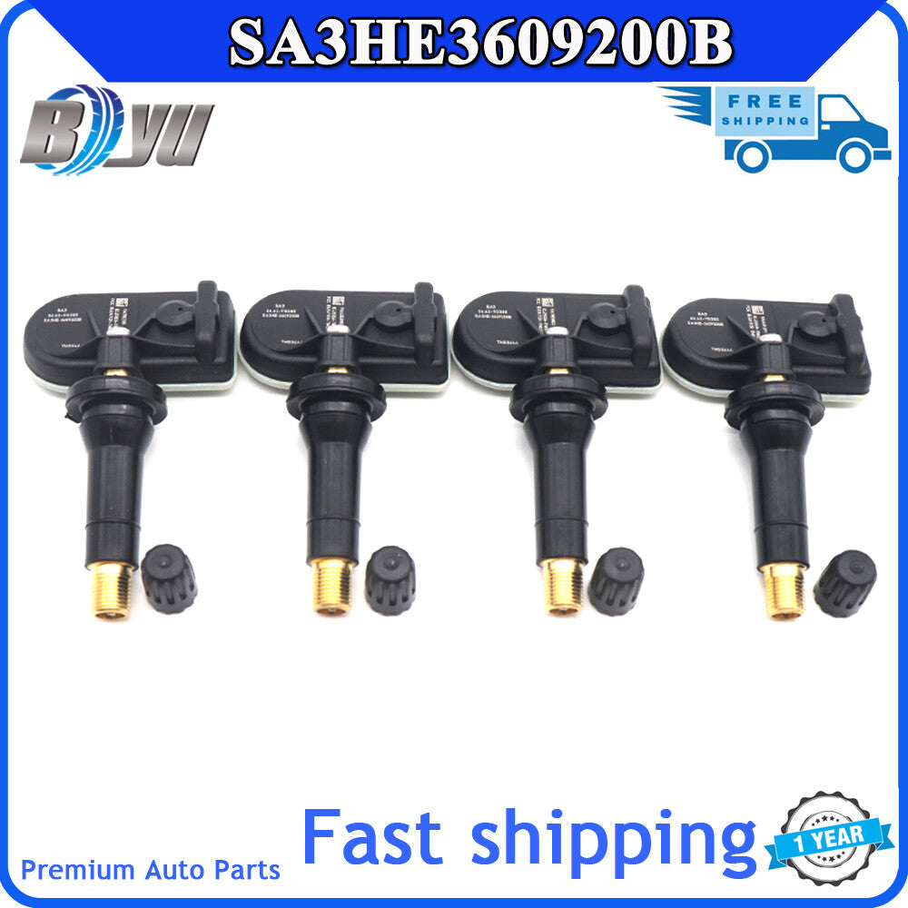 SA3HE3609200B is a new TPMS tire pressure sensor for BYD Song PLUS EV Yuan UP (4-piece set).