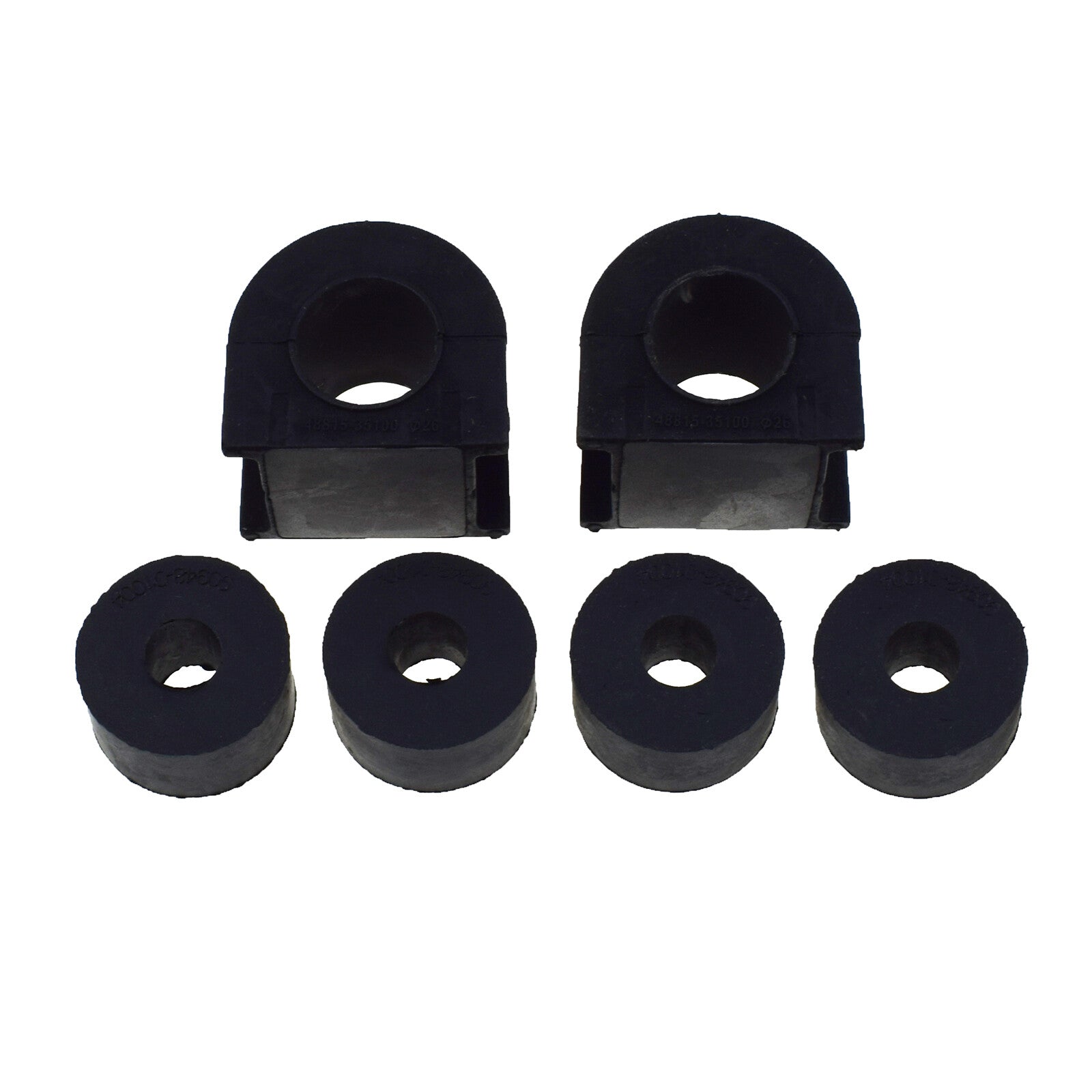 6Pcs FRONT STABILIZER BAR BUSHING  CUSHION KIT for TOYOTA 1996-2002 4RUNNER