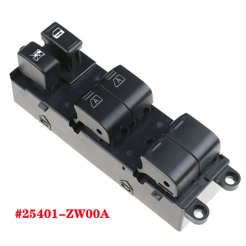 Front Driver Side Master Power Window Switch for Nissan Armada Titan 25401-ZW00A