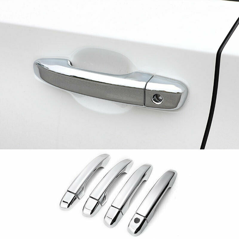8P Fit for Honda Accord 10th 2018-2022 Chrome ABS Outside Door Handle Cover Trim