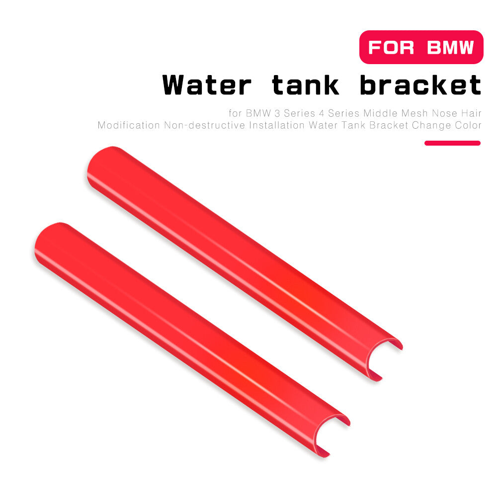 2x Red for 2020-2023 for BMW 3 Series G20 Car Front V Brace Grille Trim Strips Cover