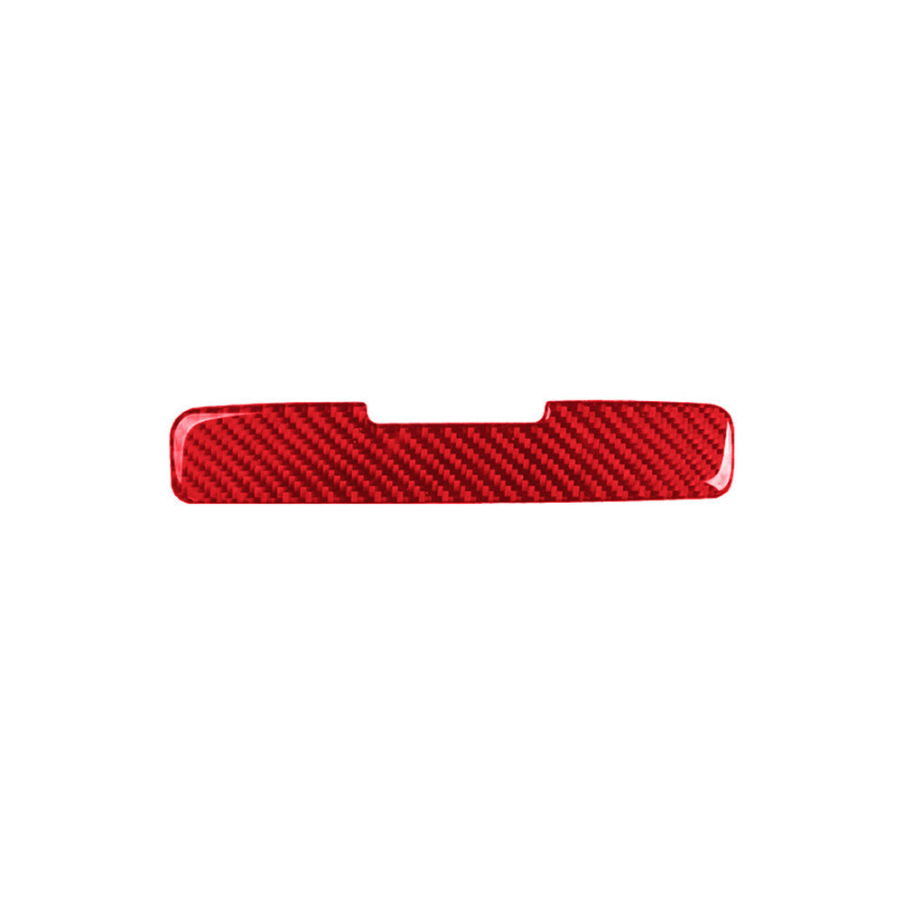 Carbon Fiber Interior Car Sun Visor Panel Trim Frame for Audi TT 8N 2001-06 Red