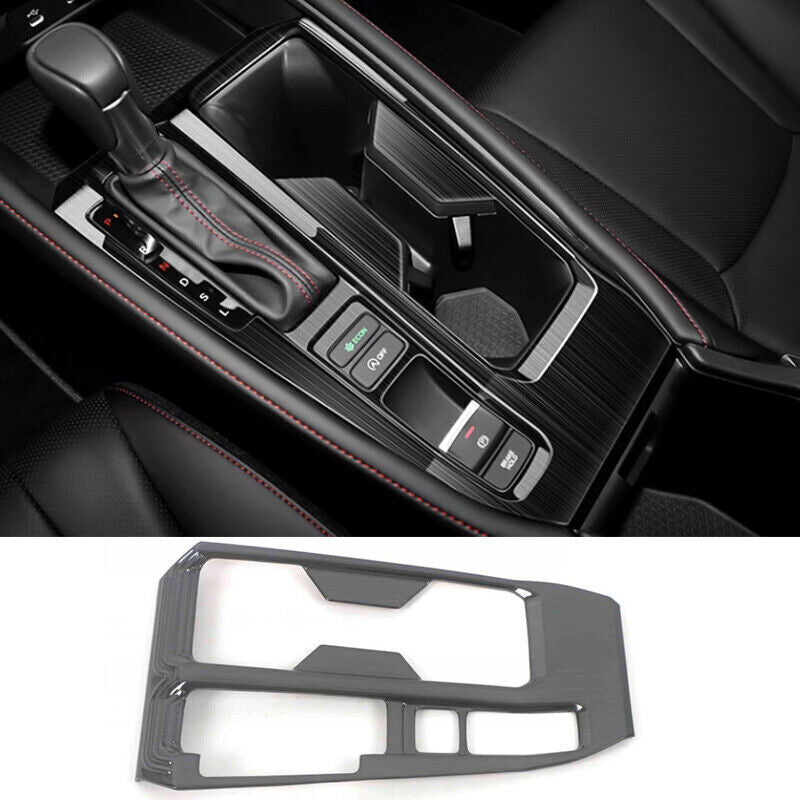 for Honda Accord 11th 2023-2024 Black Titanium Console Gear Shift Panel Decorate