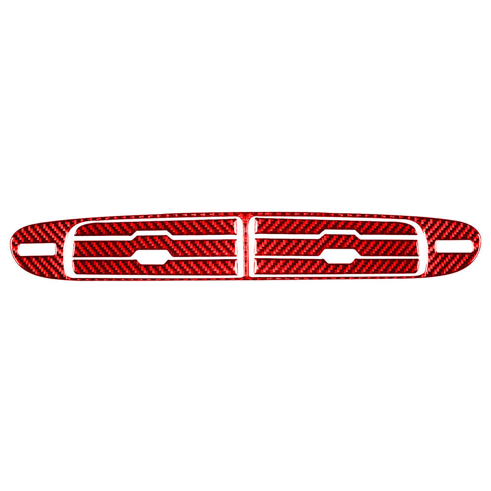 Carbon Fiber Central Console Panel Cover Trim for Chevrolet Camaro 2010-2015