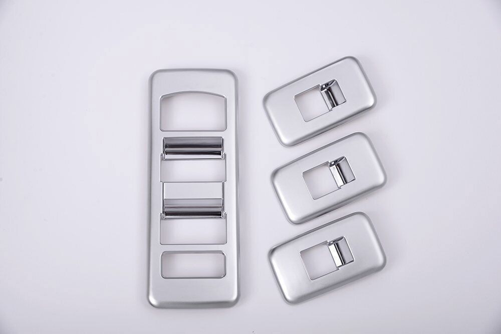for Land Rover Discovery 5 2017-25 Silver Window Lift Lock Switch Panel Trim 4P