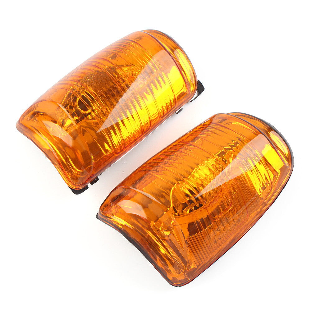 for Ford Transit MK8 Door Wing Mirror Indicator Lens Turn Signal Lights Housing